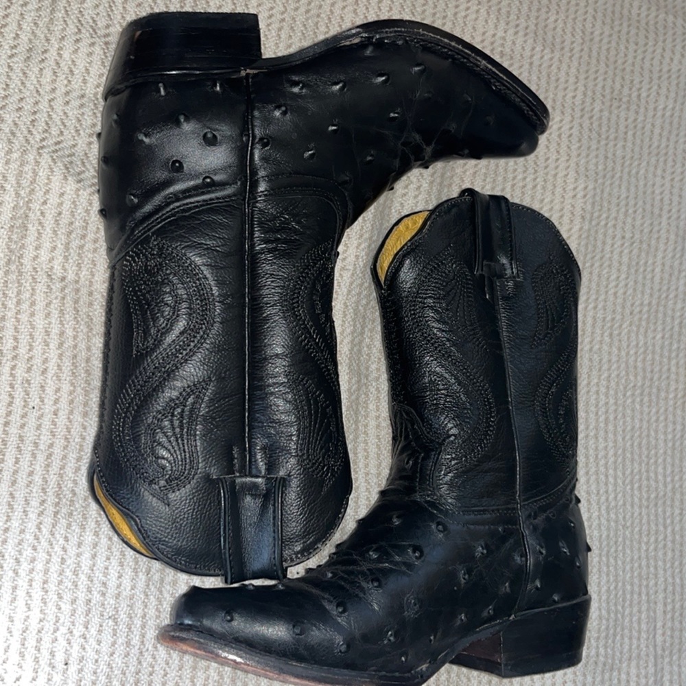 Western pointy boots